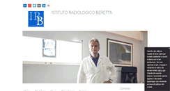 Desktop Screenshot of istitutoradiologicoberetta.com