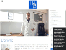 Tablet Screenshot of istitutoradiologicoberetta.com